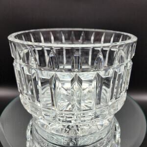 Dresden Crystal Bowl Deep Cut Made in Germany Vintage